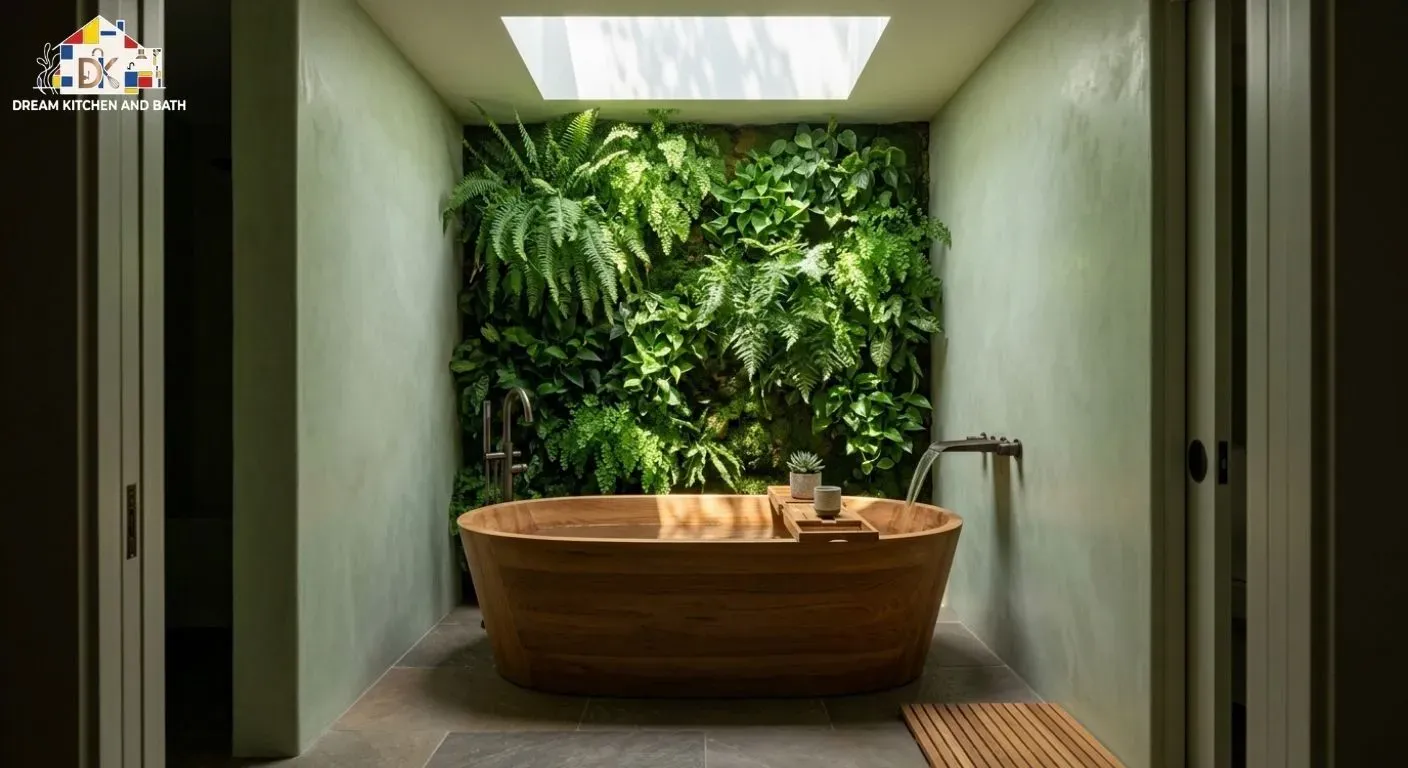 biophilic-bathroom-living-wall-skylight-teak-tub