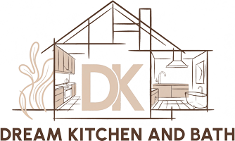 Dream kitchen and bath dark logo