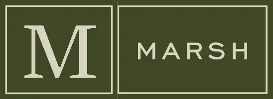 Marsh Cabinets logo kitchen and bathroom cabinetry brand