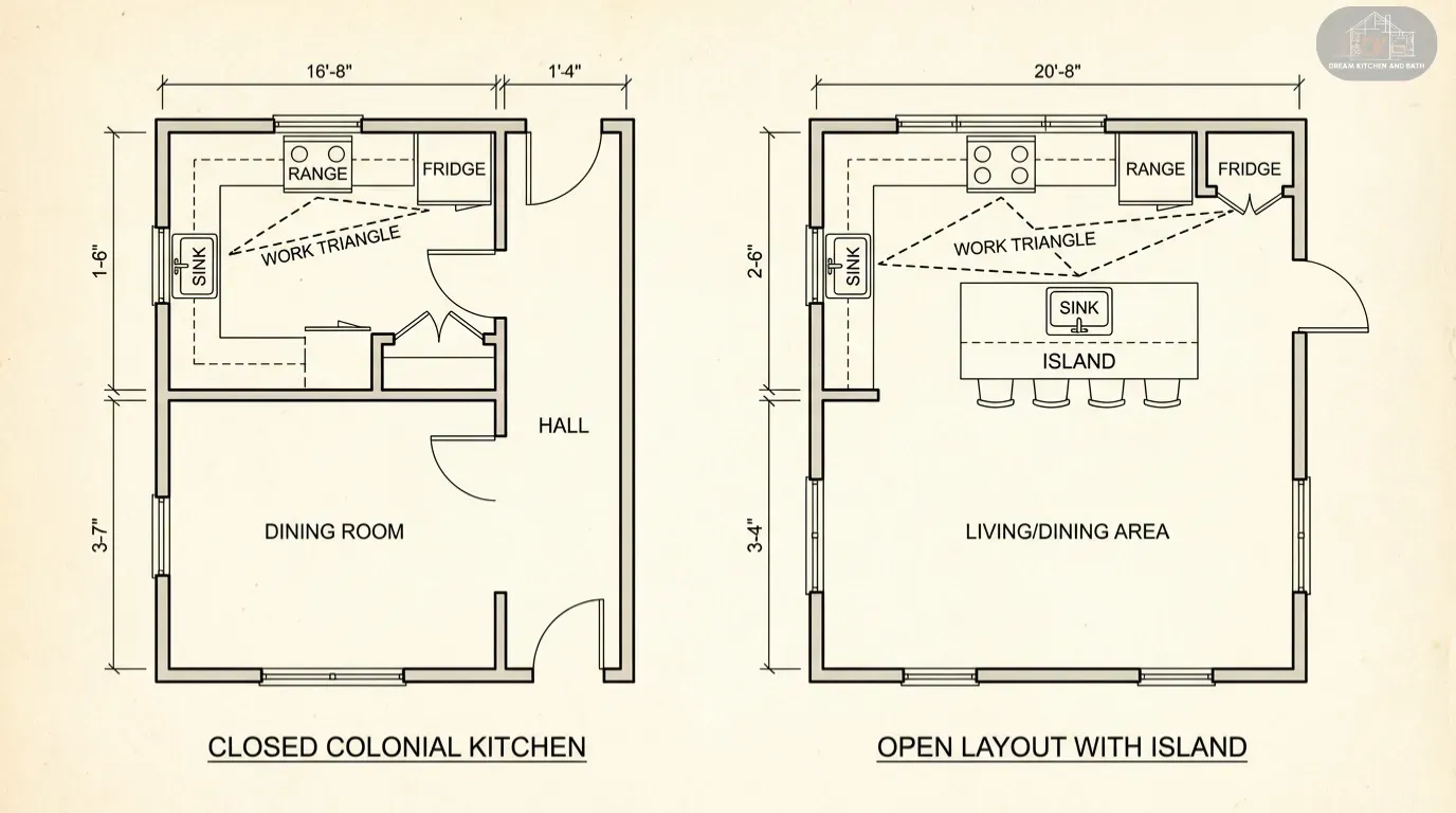 colonial-kitchen-before-after-open-layout-floor-plan
